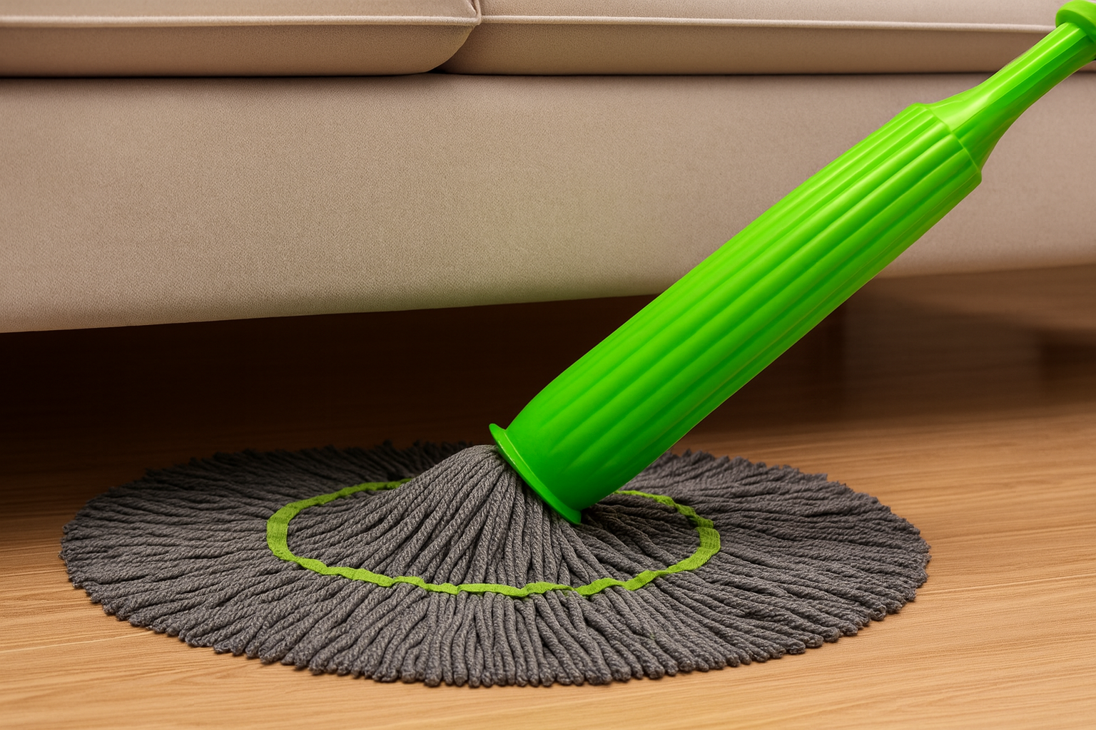 Self-Twisting Water Rotating Mop – Effortless Cleaning, Every Time!